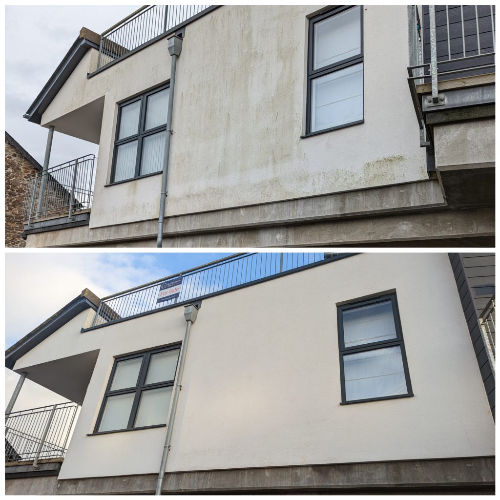 soft washing/render cleaning in Barnstaple North Devon