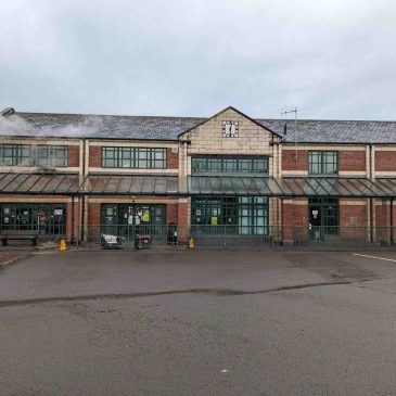 Steam Cleaning of Barnstaple Bus Station & Graffiti Removal Project